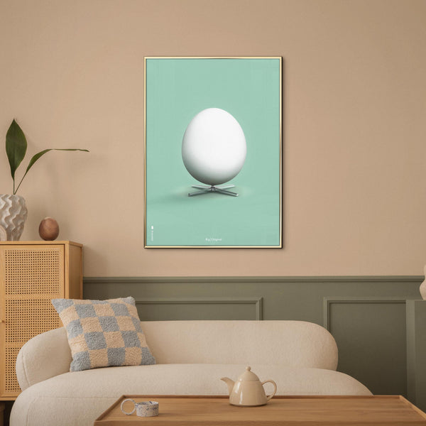 Brainchild – Poster – Klassisk – Mintgrön – Ägg