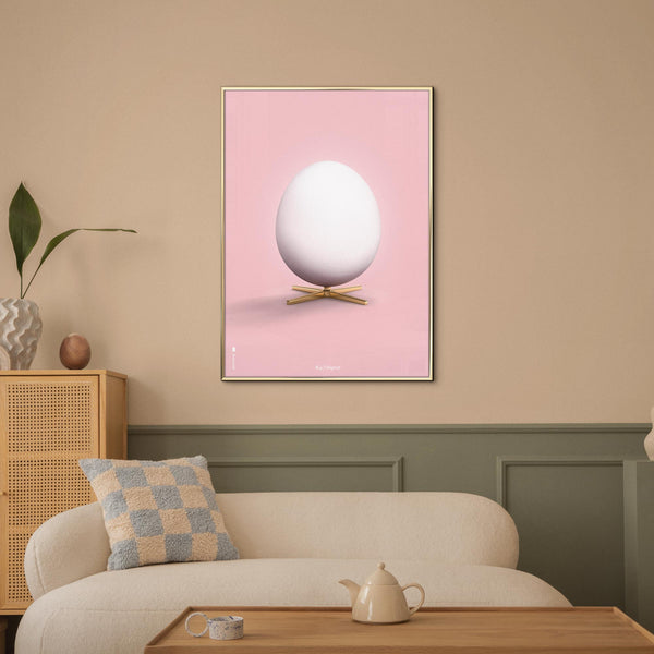 Brainchild – Poster – Klassisk – Rosa – Ägg