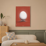 Brainchild – Poster – Klassisk – Röd – Ägg