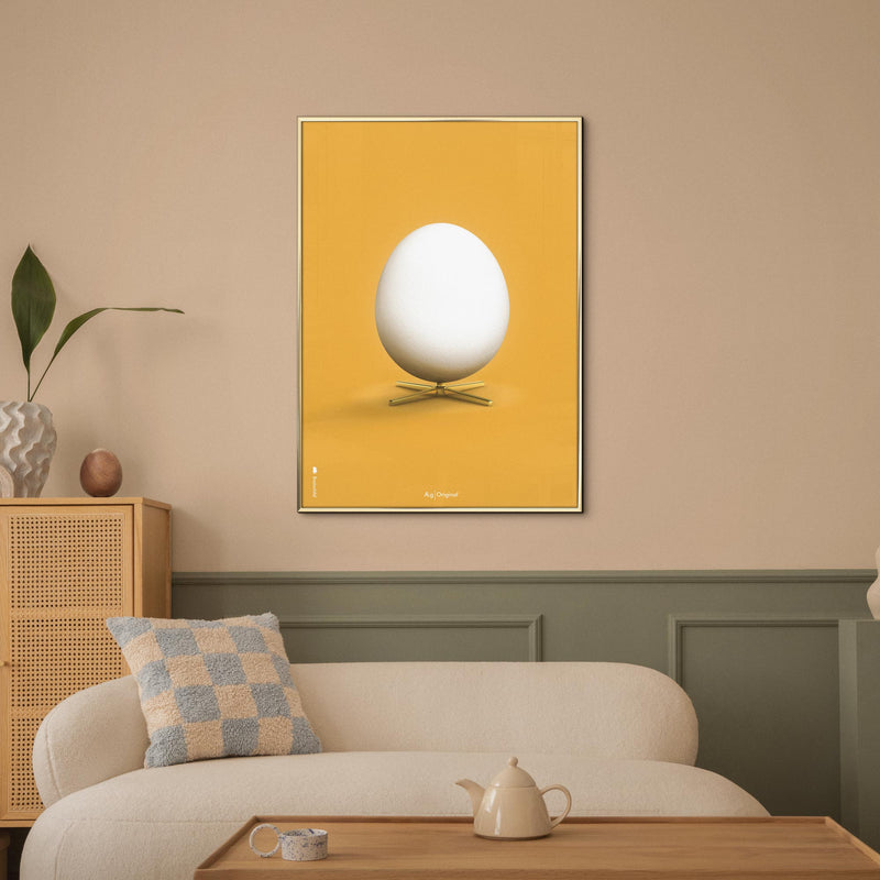 Brainchild – Poster – Klassisk – Gul – Ägg
