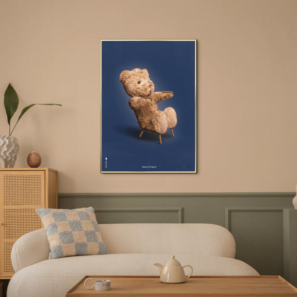 Brainchild – Poster – Klassisk – Mörkblå – Bamse