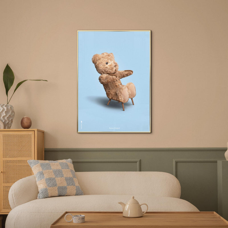 Brainchild – Poster – Klassisk – Ljusblå – Bamse