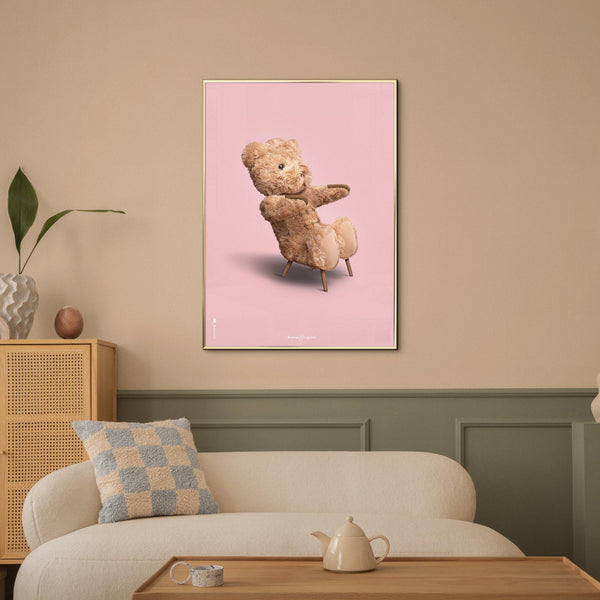 Brainchild – Poster – Klassisk – Rosa – Bamse