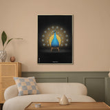 Brainchild – Poster – Klassisk – Svart – Påfågel