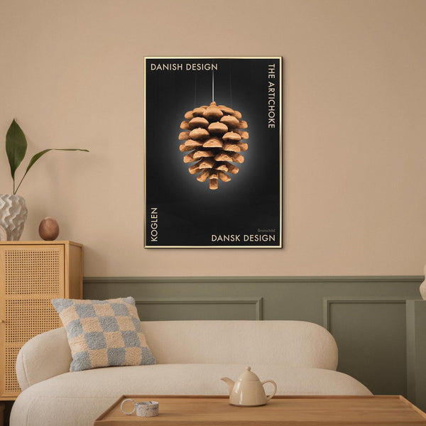Brainchild – Poster – Danish Design – Svart – Kotte