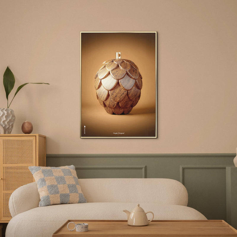 Brainchild – Poster – Klassisk – Brun – Kotte Figur