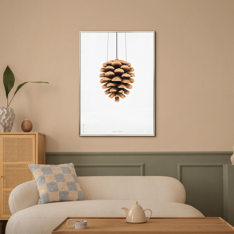 Brainchild – Poster – Klassisk – Vit – Kotte