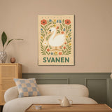 Brainchild – Poster – Flora – Varm sand – Svan