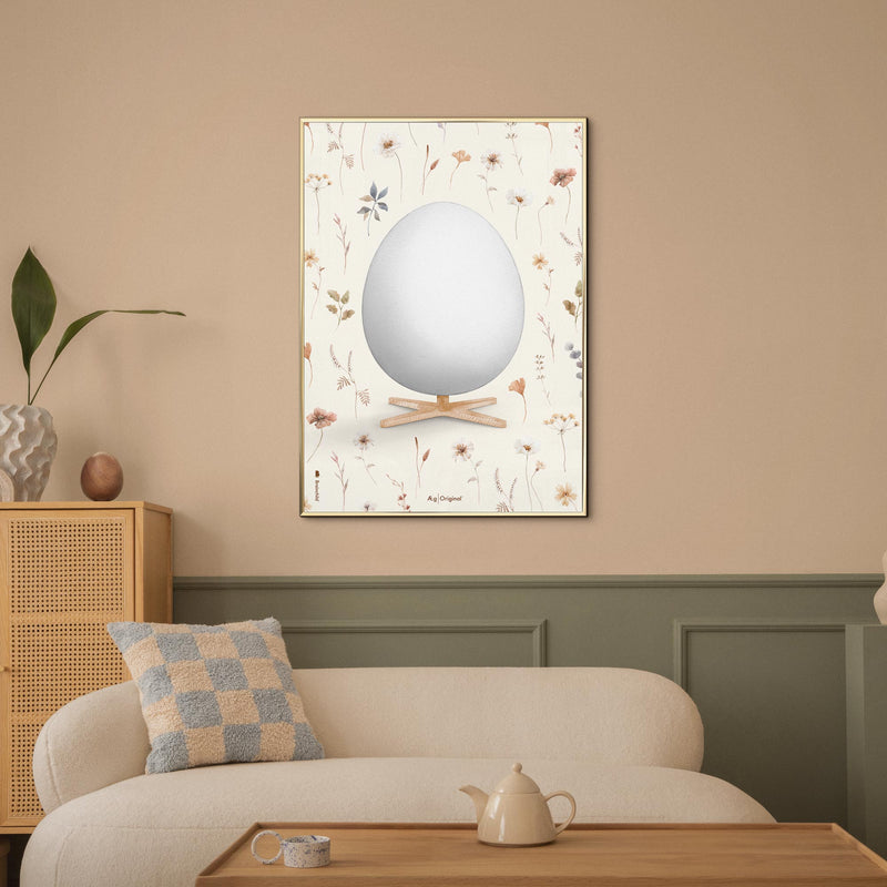 Brainchild – Poster – Flora – Sand – Akvarell Ägg