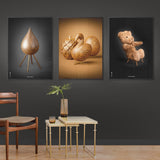 Brainchild – Poster – Klassisk – Svart – Droppen Figur