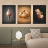 Brainchild – Poster – Klassisk – Svart – Droppen Figur