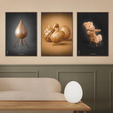 Brainchild – Poster – Klassisk – Svart – Droppen Figur