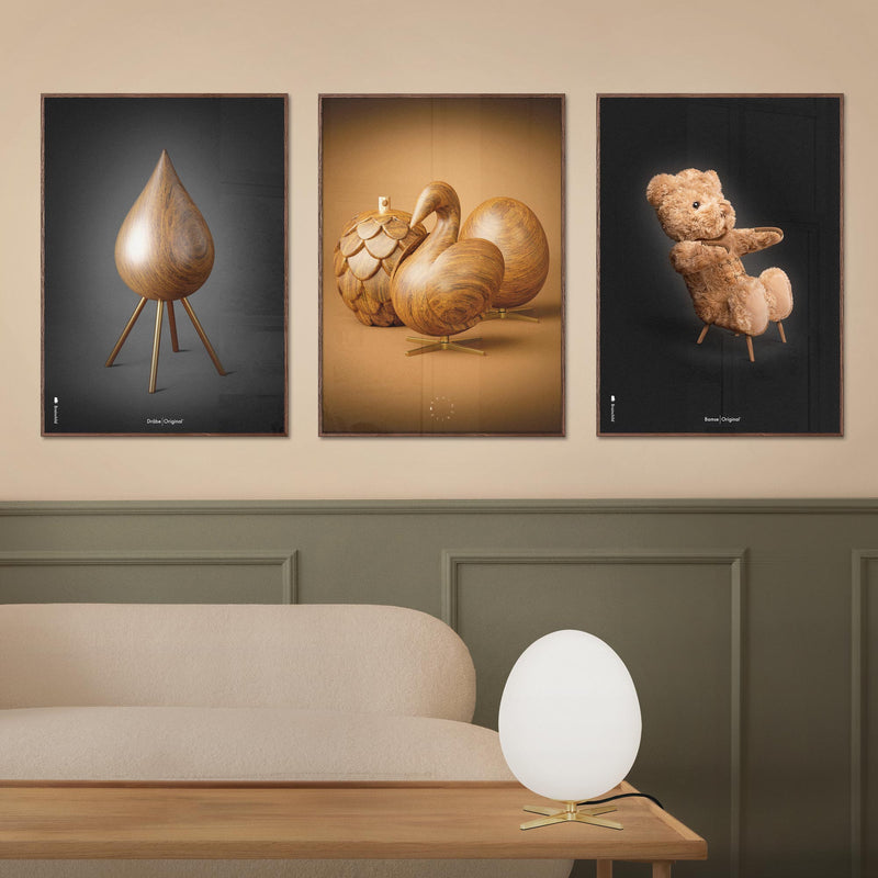 Brainchild – Poster – Klassisk – Svart – Droppen Figur