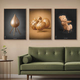 Brainchild – Poster – Klassisk – Svart – Droppen Figur