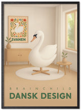 Brainchild – Poster – Danish Design – Rum – Svan