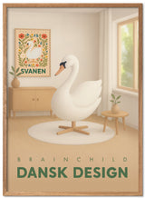 Brainchild – Poster – Danish Design – Rum – Svan
