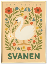 Brainchild – Poster – Flora – Varm sand – Svan