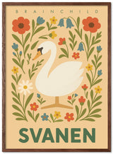 Brainchild – Poster – Flora – Varm sand – Svan