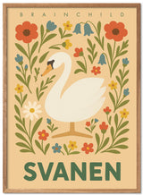 Brainchild – Poster – Flora – Varm sand – Svan