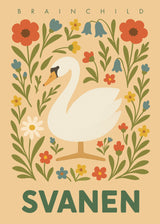 Brainchild – Poster – Flora – Varm sand – Svan