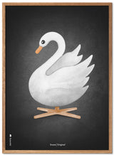 Brainchild – Poster – Akvarell – Svart – Svan