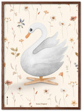 Brainchild – Poster – Flora – Sand – Akvarell Svan