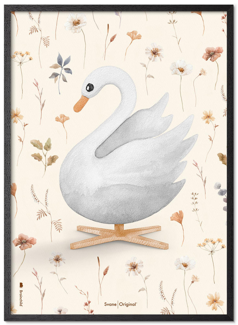 Brainchild – Poster – Flora – Sand – Akvarell Svan