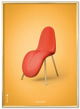 Brainchild – Poster – Klassisk – Gul – Tunga