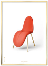 Brainchild – Poster – Klassisk – Vit – Tunga