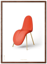 Brainchild – Poster – Klassisk – Vit – Tunga