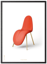 Brainchild – Poster – Klassisk – Vit – Tunga