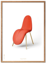 Brainchild – Poster – Klassisk – Vit – Tunga