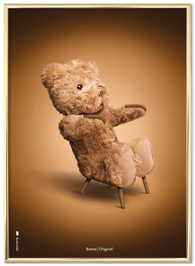 Brainchild – Poster – Klassisk – Brun – Bamse
