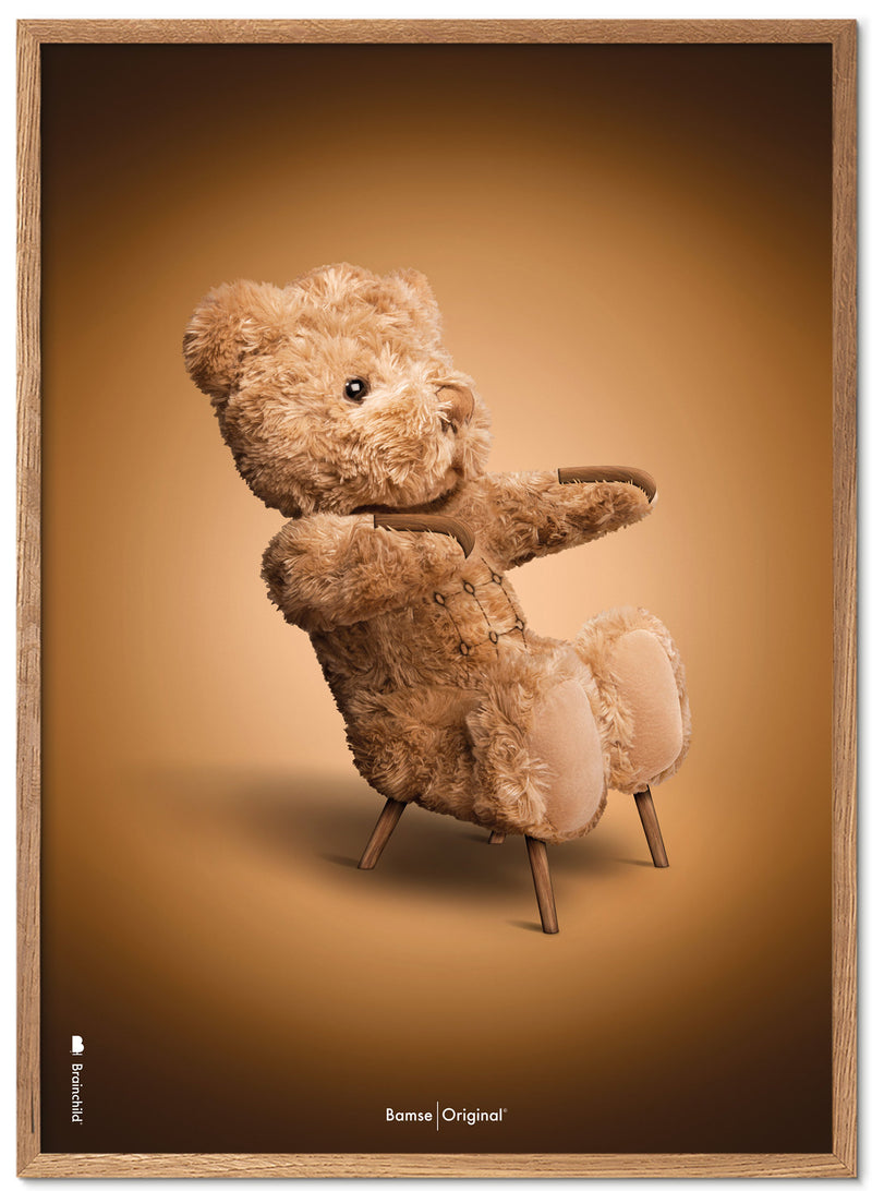 Brainchild – Poster – Klassisk – Brun – Bamse
