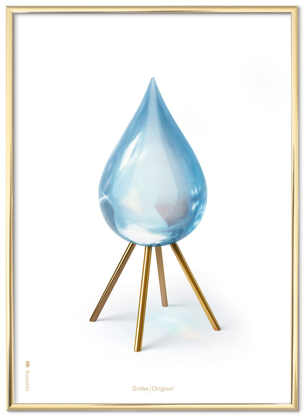 Brainchild – Poster – Klassisk – Vit – Droppe