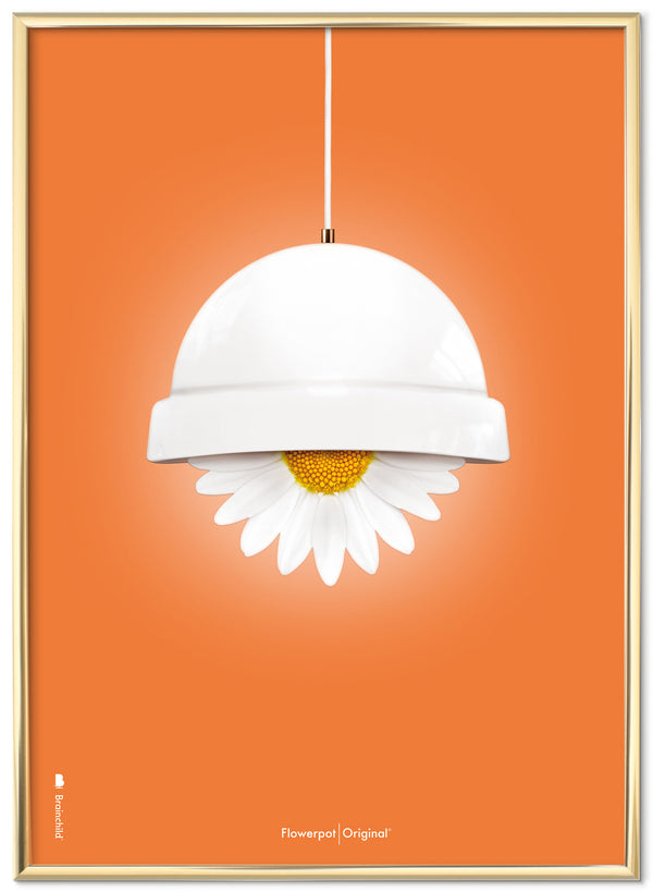 Brainchild – Poster – Klassisk – Orange – Flowerpot