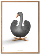 Brainchild – Poster – Klassisk – Vit – Svan