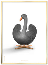 Brainchild – Poster – Klassisk – Vit – Svan