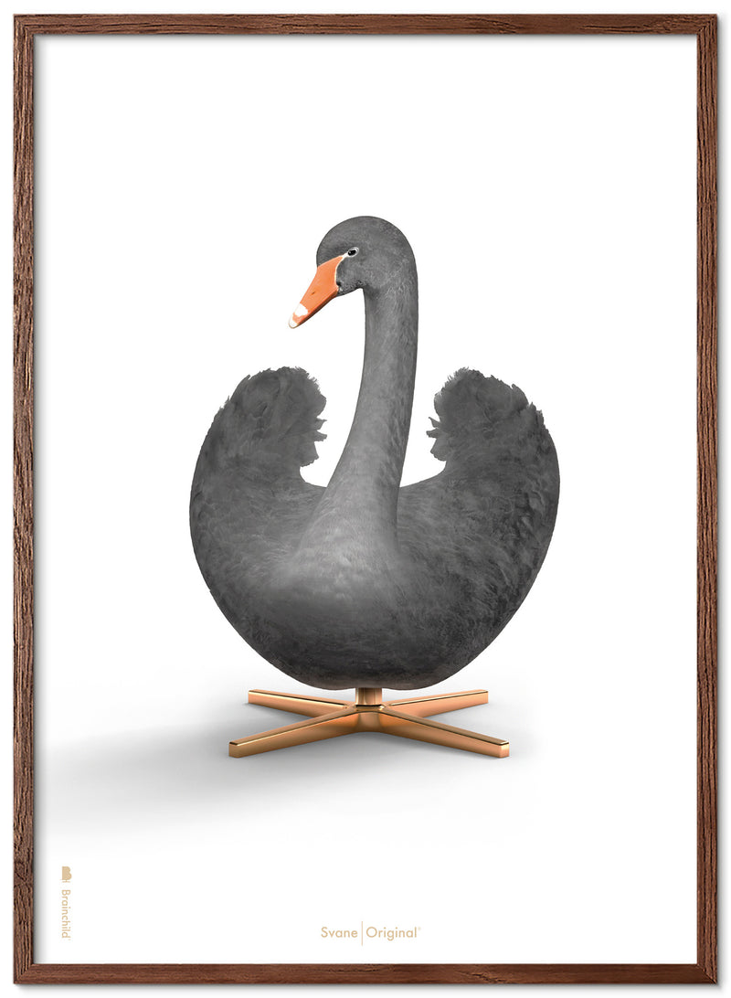 Brainchild – Poster – Klassisk – Vit – Svan