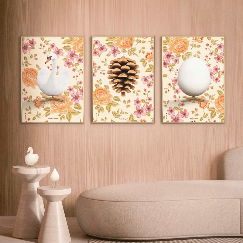 Brainchild – Poster – Flora – Beige – Ägg