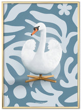 Brainchild – Poster – Flora – Blå – Svan