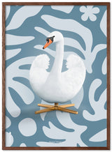 Brainchild – Poster – Flora – Blå – Svan