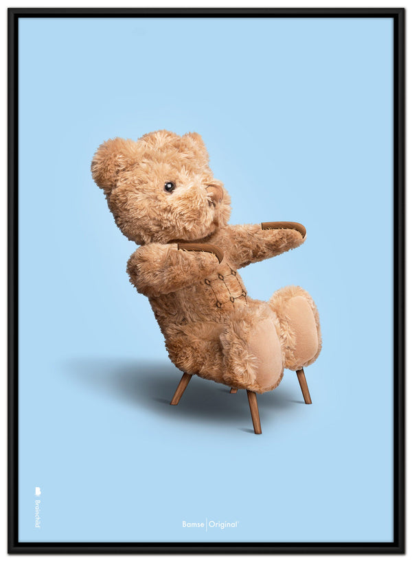 Brainchild – Canvastryck – Klassisk – Ljusblå – Bamse