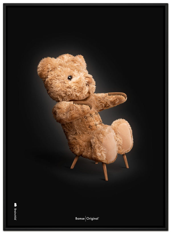 Brainchild – Canvastryck – Klassisk – Svart – Bamse