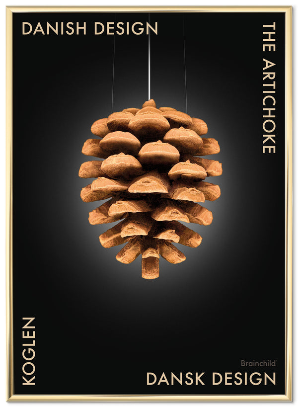 Brainchild – Poster – Danish Design – Svart – Kotte