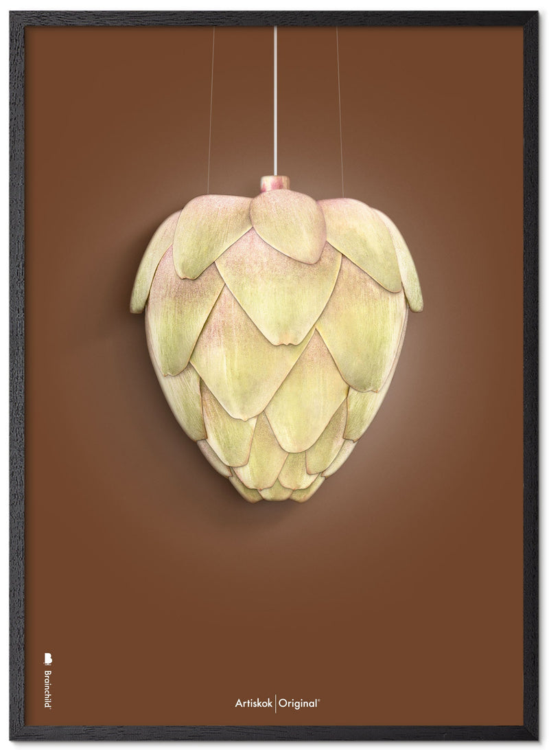 Brainchild – Poster – Klassisk – Brun – Kronärtskocka