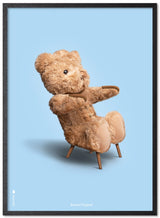 Brainchild – Poster – Klassisk – Ljusblå – Bamse