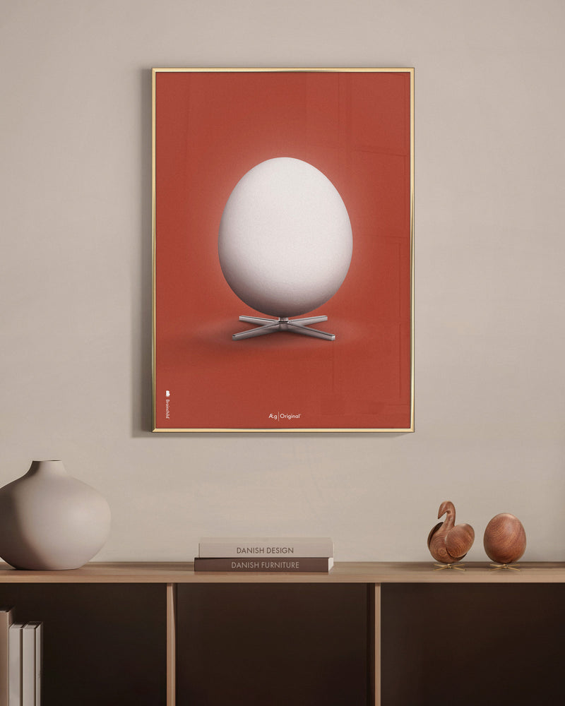 Brainchild – Poster – Klassisk – Röd – Ägg