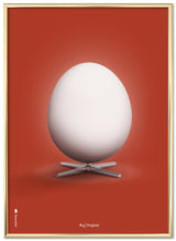 Brainchild – Poster – Klassisk – Röd – Ägg