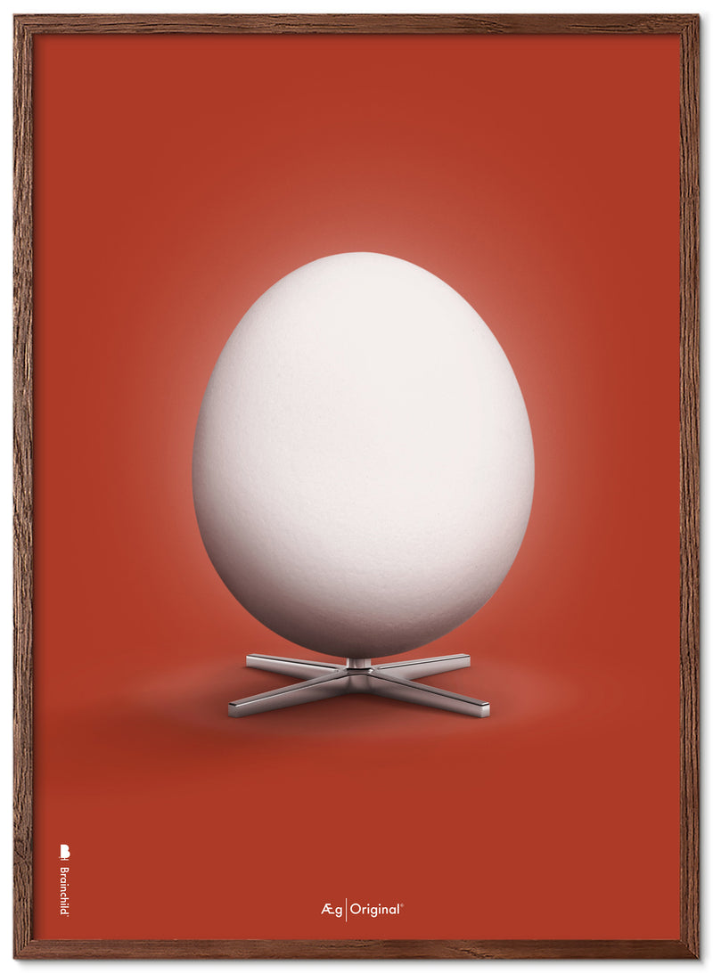 Brainchild – Poster – Klassisk – Röd – Ägg